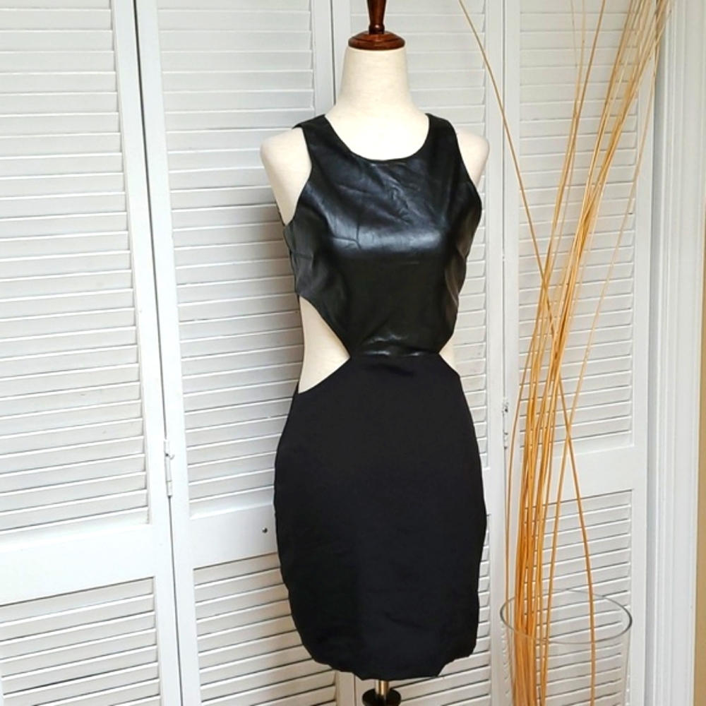 Naven Sexy Black Cut - Out Sides Dress Size S